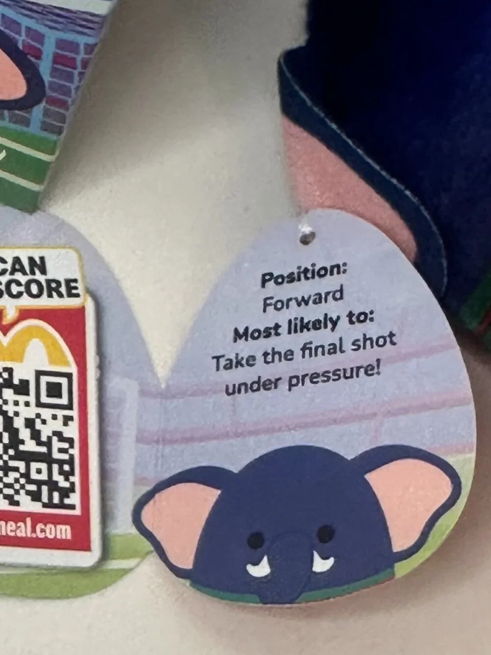 McDonald’s FIFA World Cup Squishmallows #6 Jude Elephant Plush Toy
